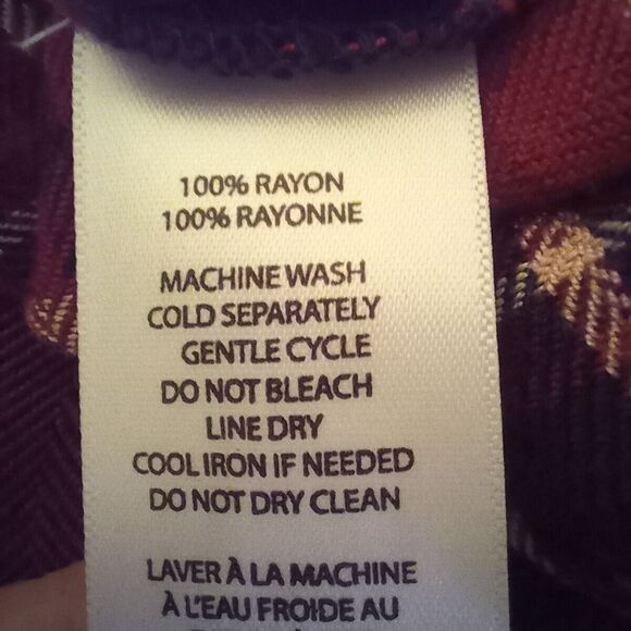 Beach Lunch Lounge Madison Plaid Button Up Shirt-Small-Stud Details-Pocket - Picture 8 of 8